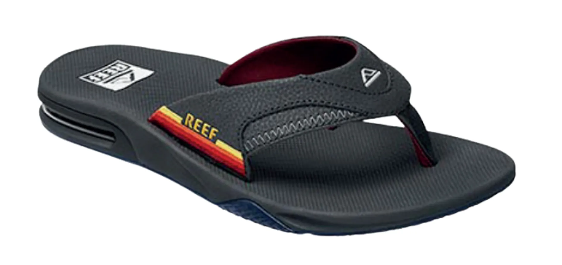 Reef Men s Fanning Sandals in Grey Ocean Sunset